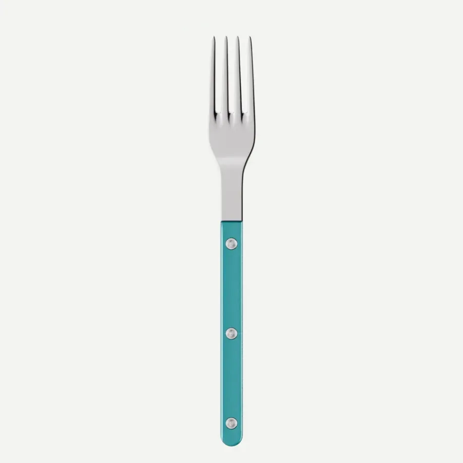 Bistrot Pearly Turquoise Dinner Fork 8"1/2