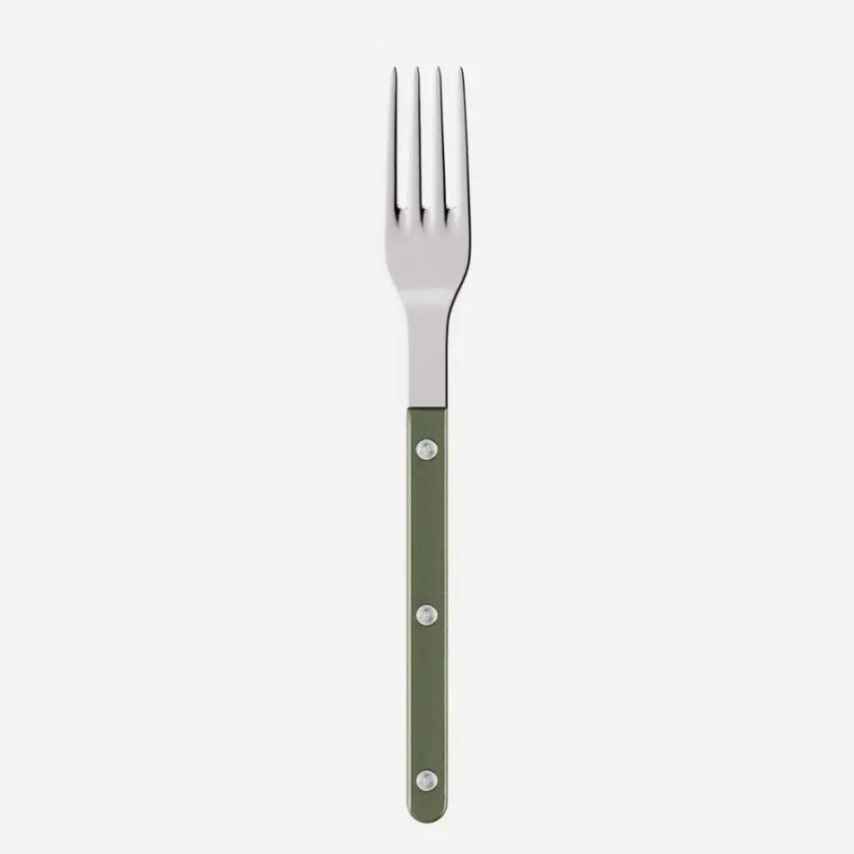Bistrot Pearly Dark Green Dinner Fork 8"1/2