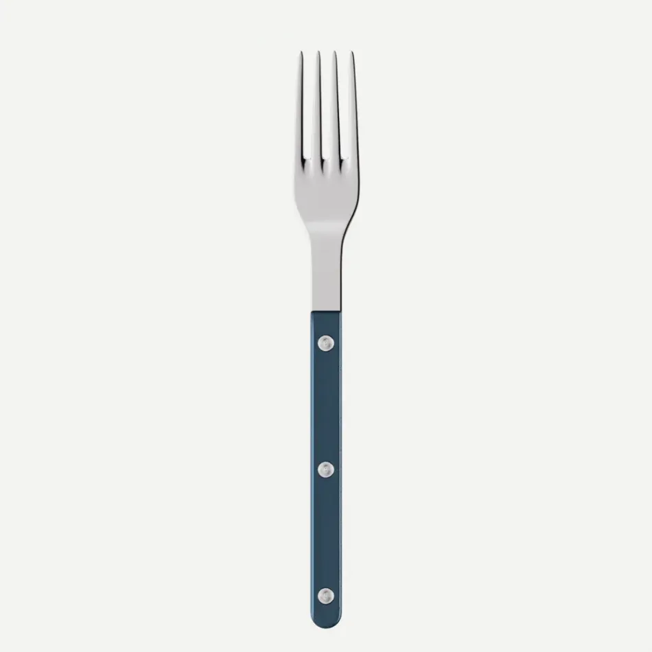 Bistrot Pearly Steel Blue Dinner Fork 8"1/2