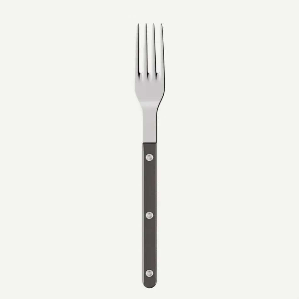 Bistrot Pearly Dark Grey Dinner Fork 8"1/2