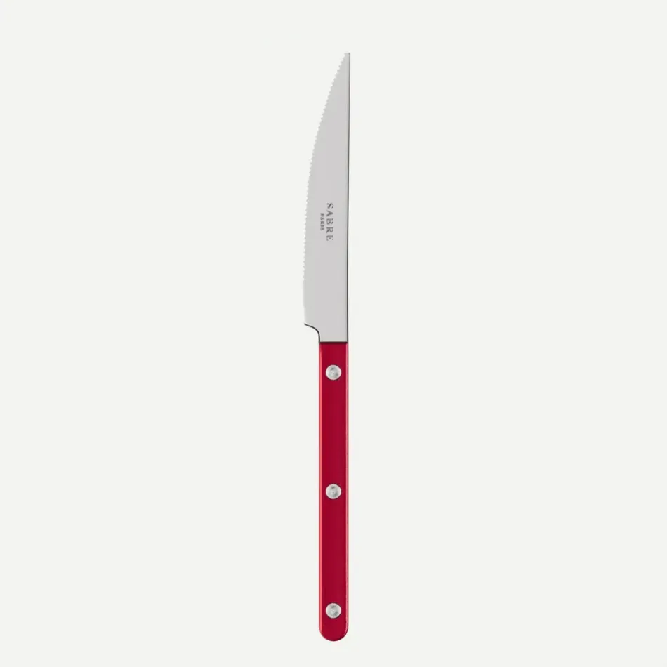 Bistrot Pearly Red Dinner Knife 9"1/4