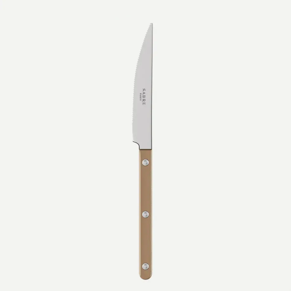 Bistrot Pearly Caramel Dinner Knife 9"1/4
