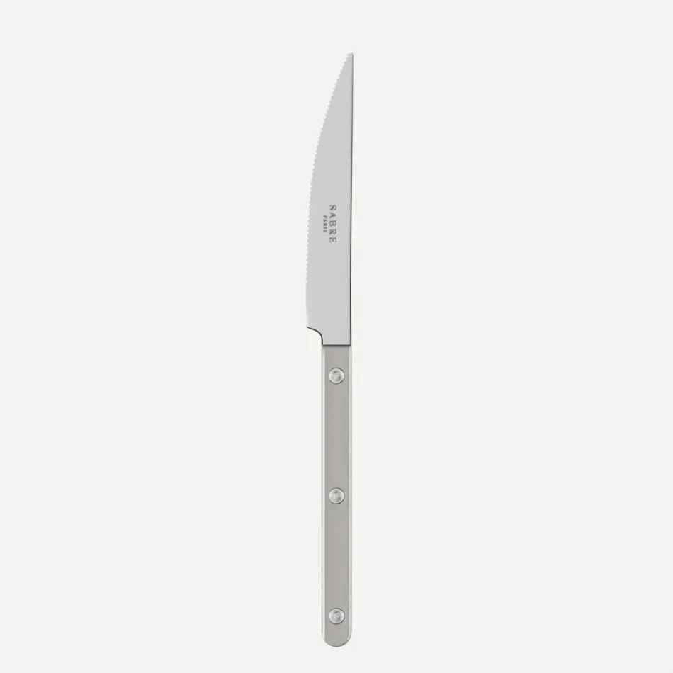 Bistrot Pearly Grey Dinner Knife 9"1/4