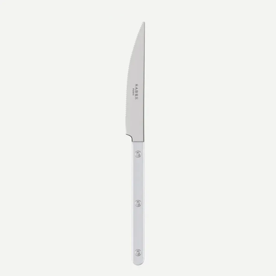 Bistrot Pearly White Dinner Knife 9"1/4