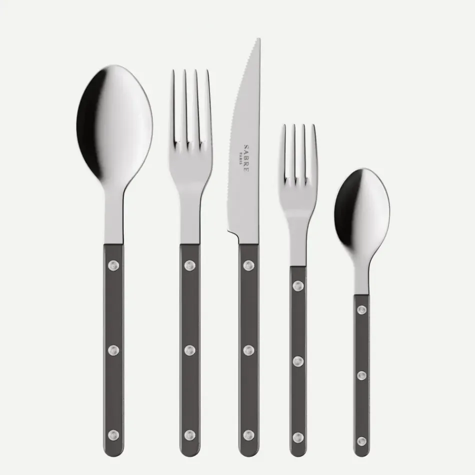 Bistrot Pearly Dark Grey Flatware
