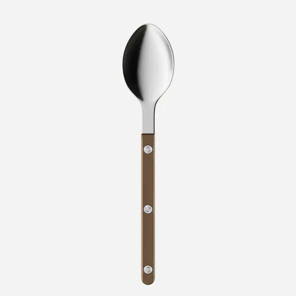 Bistrot Pearly Brown Dessert Spoon 7"1/2
