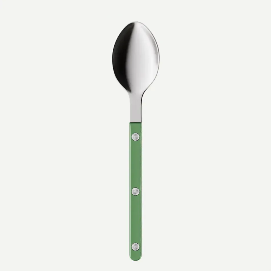Bistrot Pearly Garden Green Dessert Spoon 7"1/2