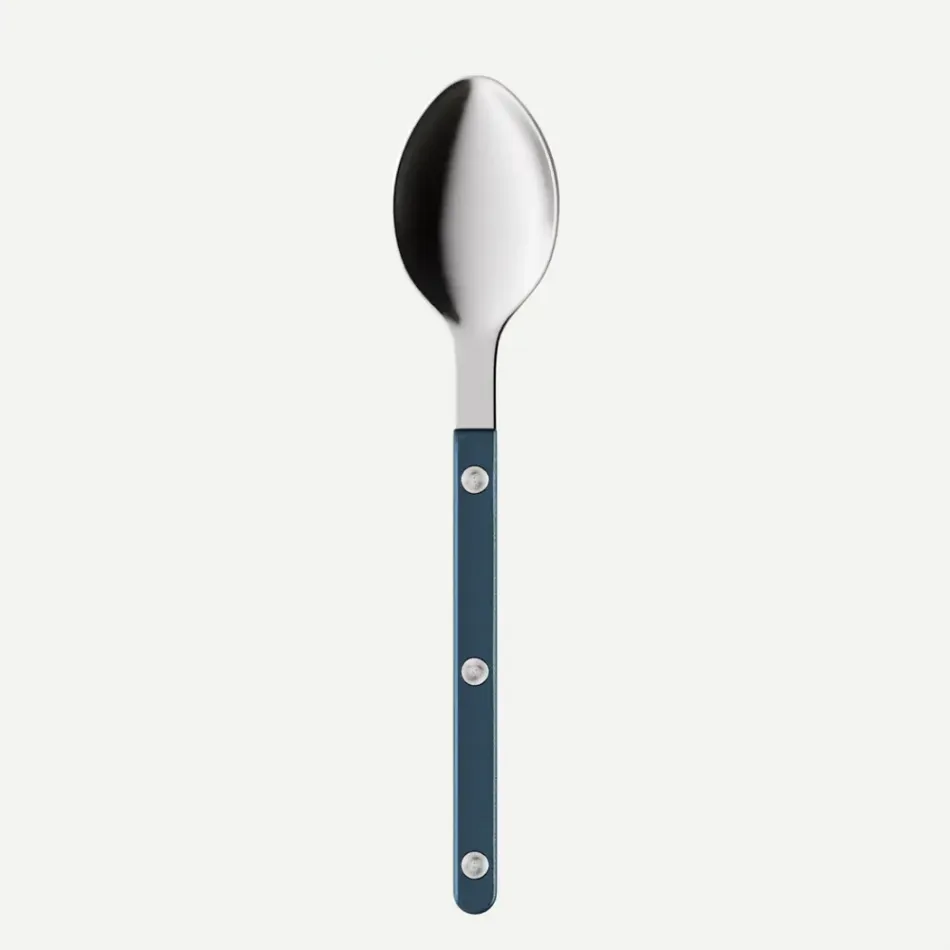 Bistrot Pearly Steel Blue Dessert Spoon 7"1/2