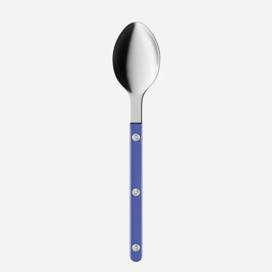 Bistrot Pearly Lapis Blue Dessert Spoon 7"1/2