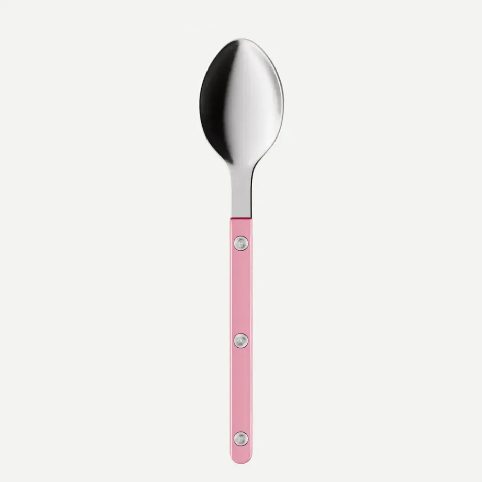 Bistrot Pearly Soft Pink Dessert Spoon 7"1/2