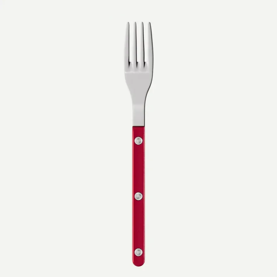 Bistrot Pearly Red Salad Fork 7"1/2