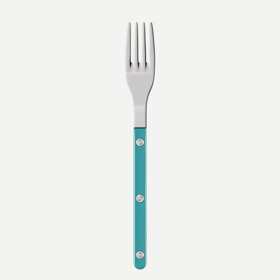 Bistrot Pearly Turquoise Salad Fork 7"1/2