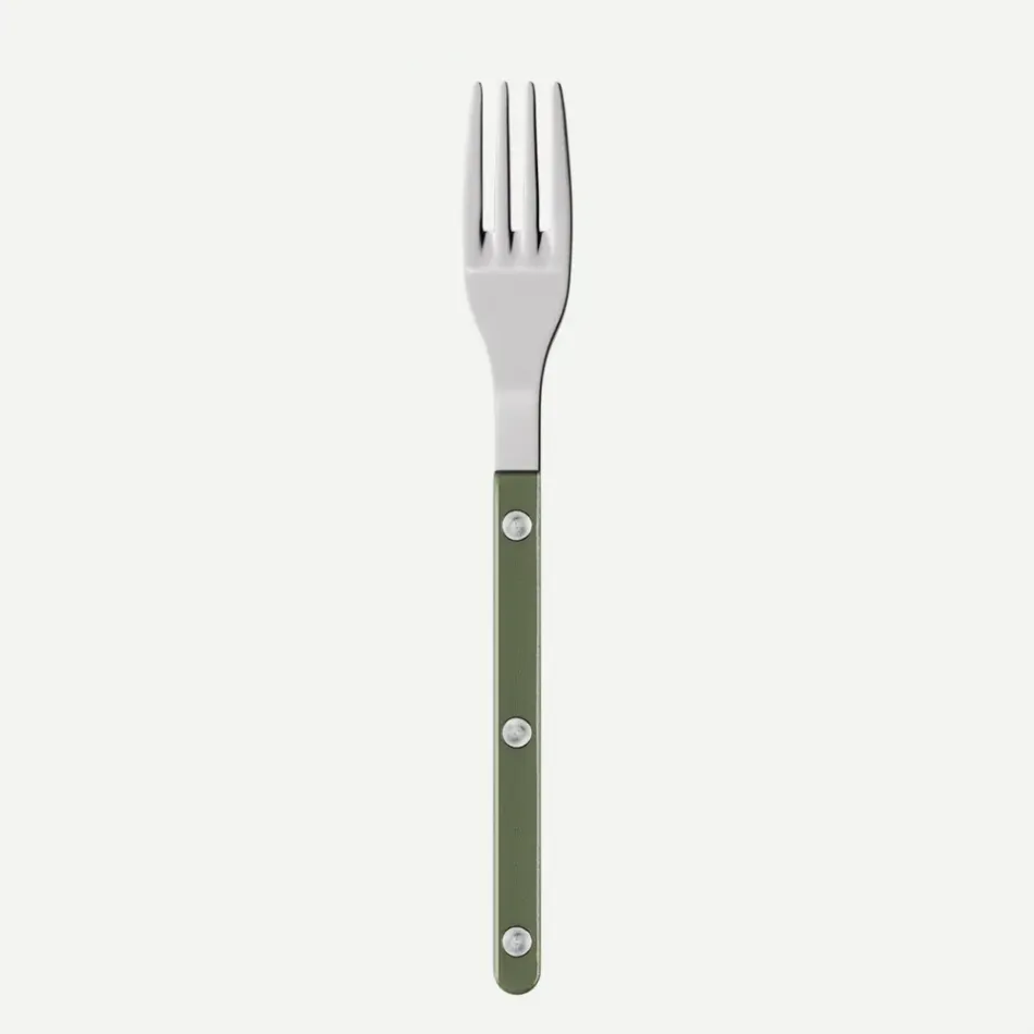 Bistrot Pearly Dark Green Salad Fork 7"1/2
