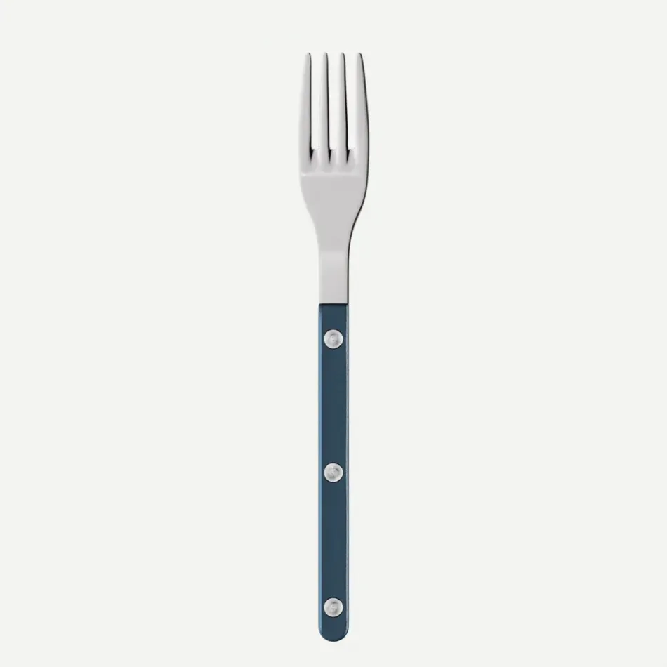 Bistrot Pearly Steel Blue Salad Fork 7"1/2