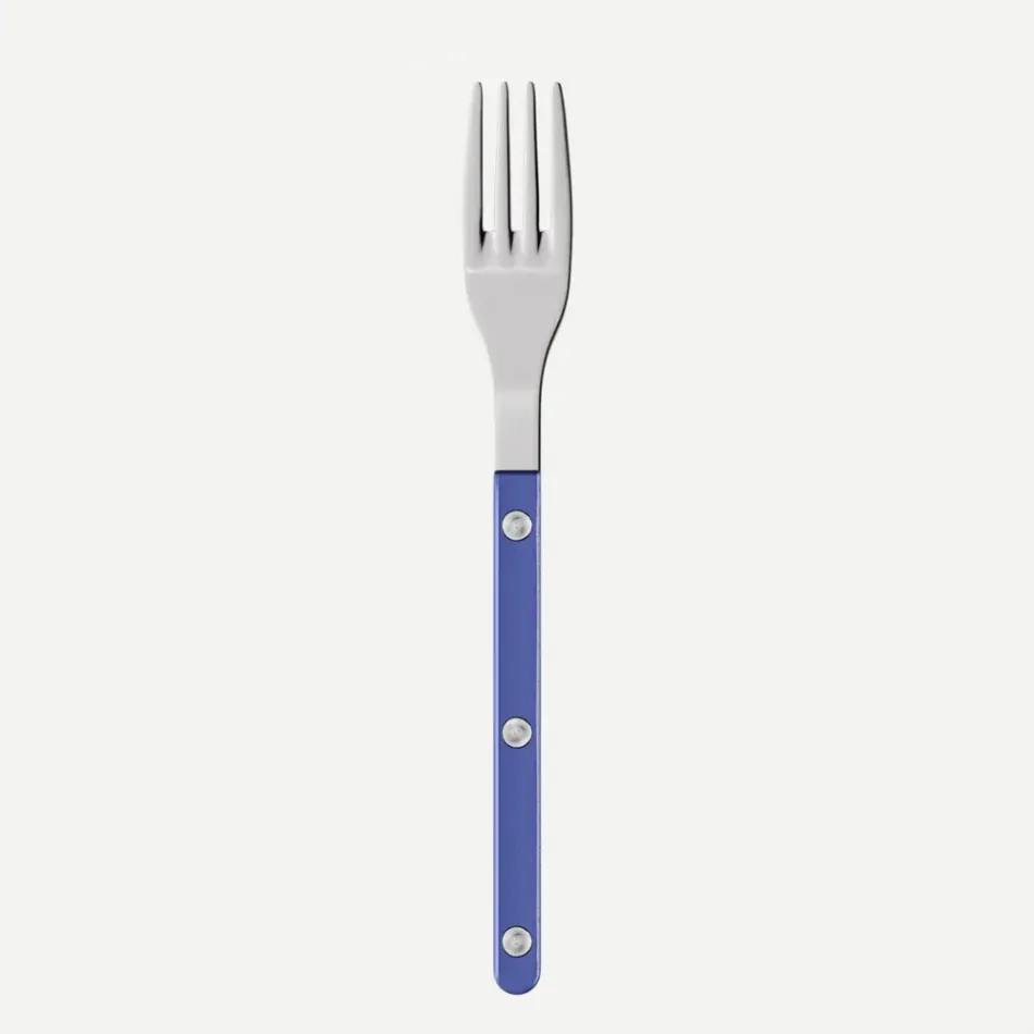 Bistrot Pearly Lapis Blue Salad Fork 7"1/2