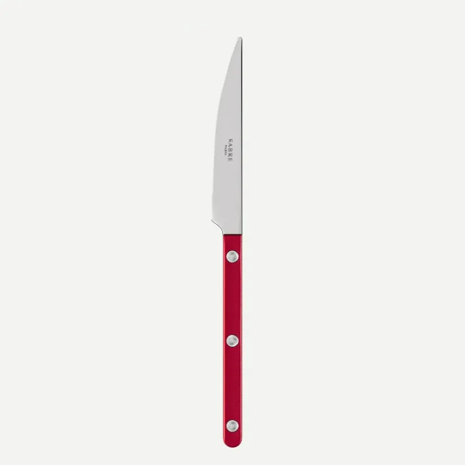 Bistrot Pearly Red Dessert Knife 8"