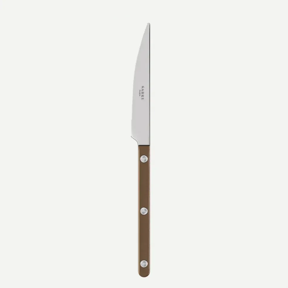 Bistrot Pearly Brown Dessert Knife 8"