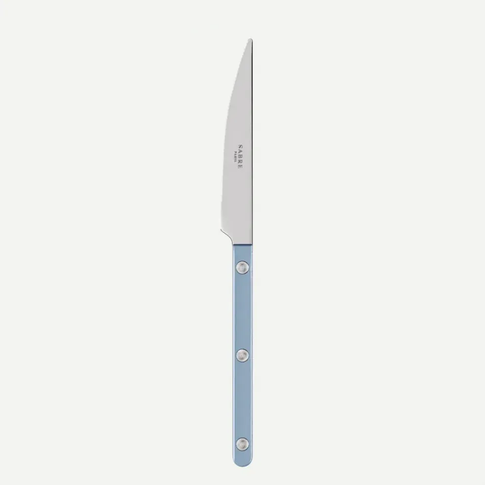 Bistrot Pearly Light Blue Dessert Knife 8"