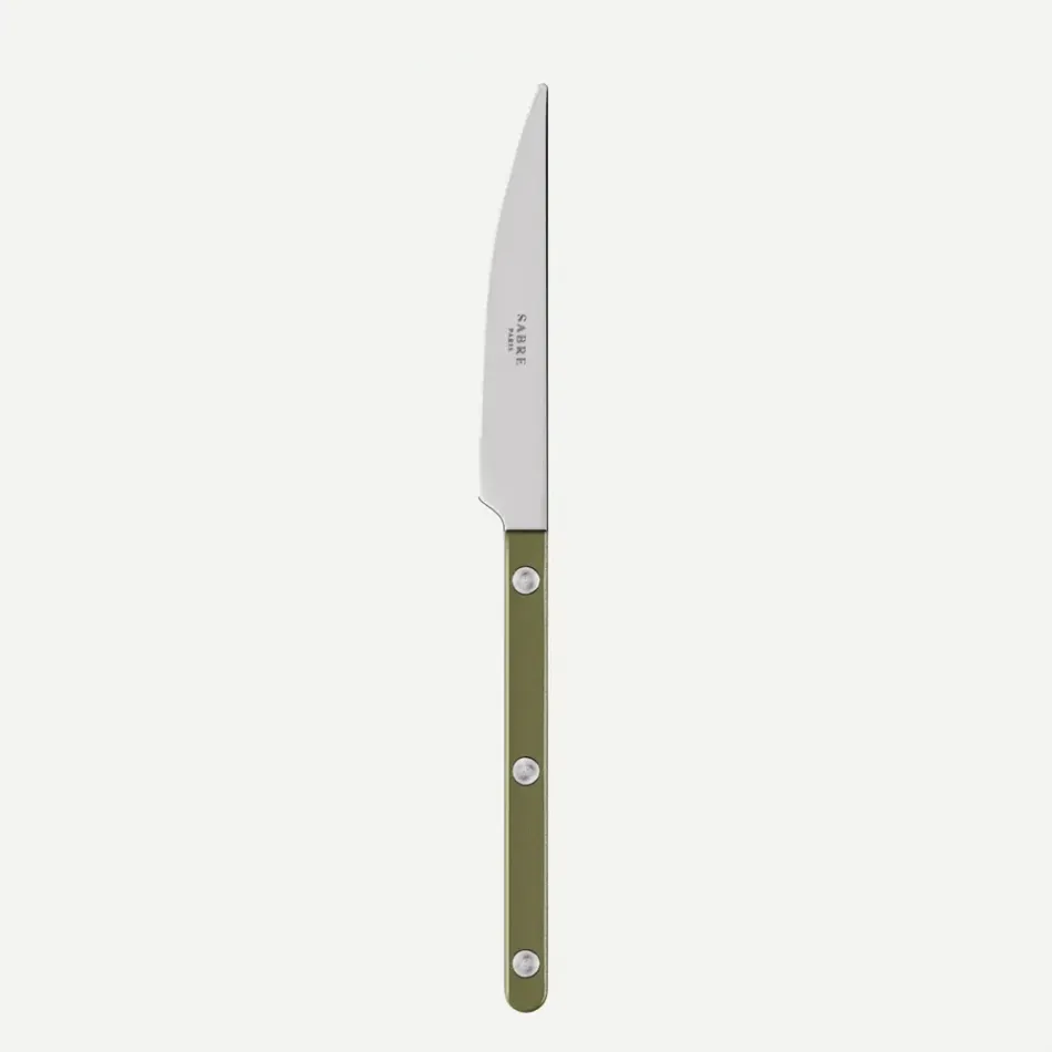 Bistrot Pearly Olive Dessert Knife 8"