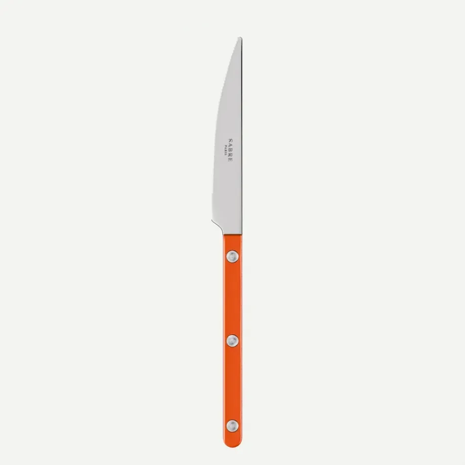 Bistrot Pearly Orange Dessert Knife 8"