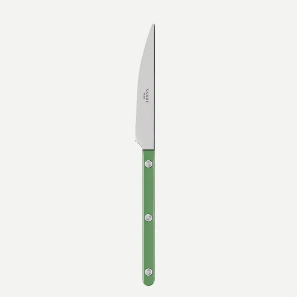 Bistrot Pearly Garden Green Dessert Knife 8"