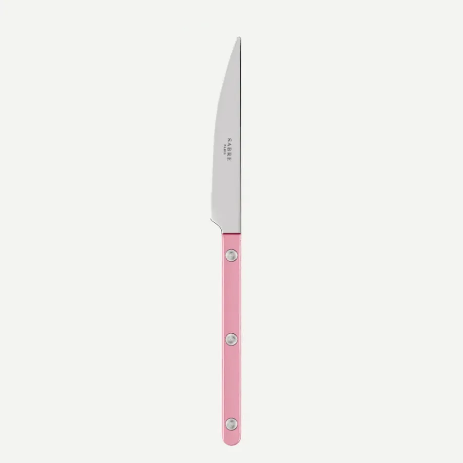 Bistrot Pearly Soft Pink Dessert Knife 8"