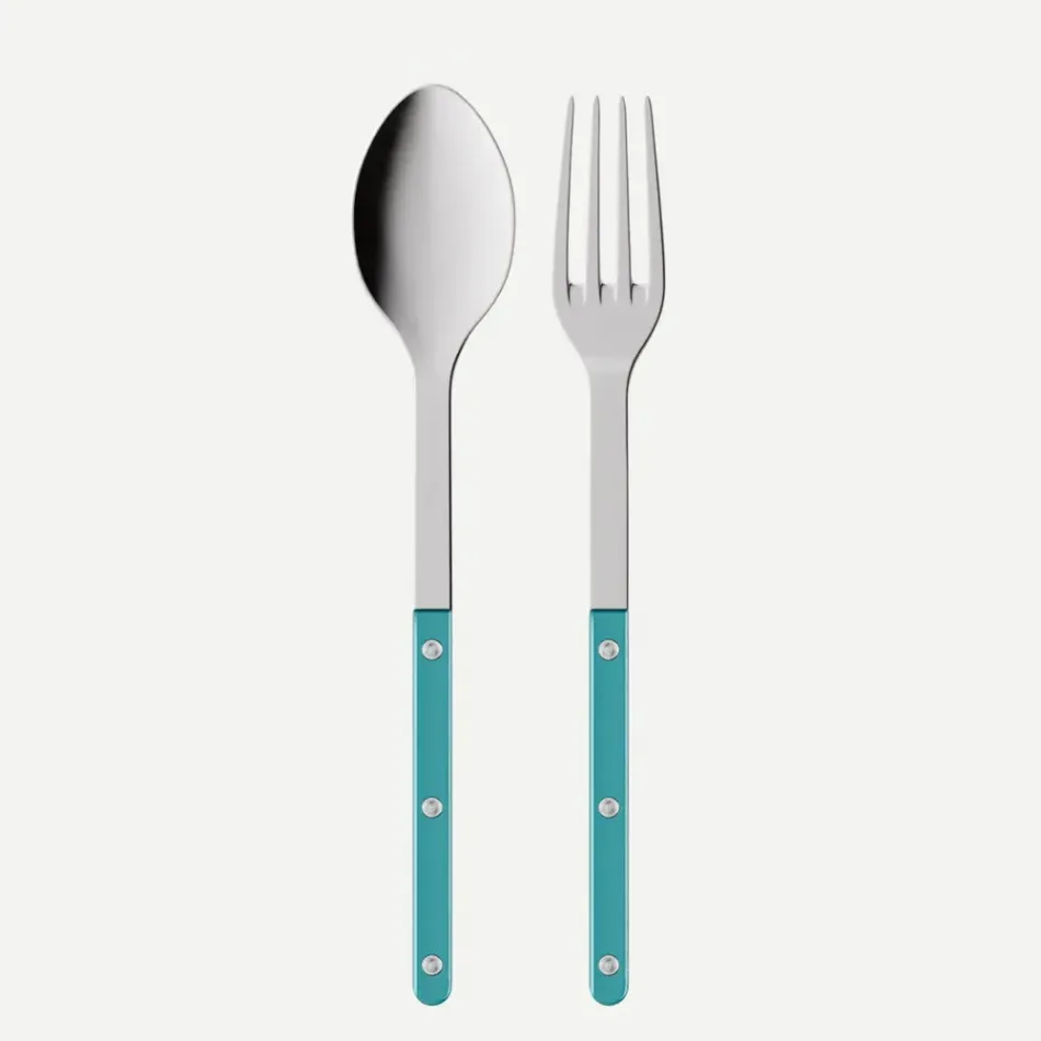 Bistrot Pearly Turquoise Serving Set 10"1/4