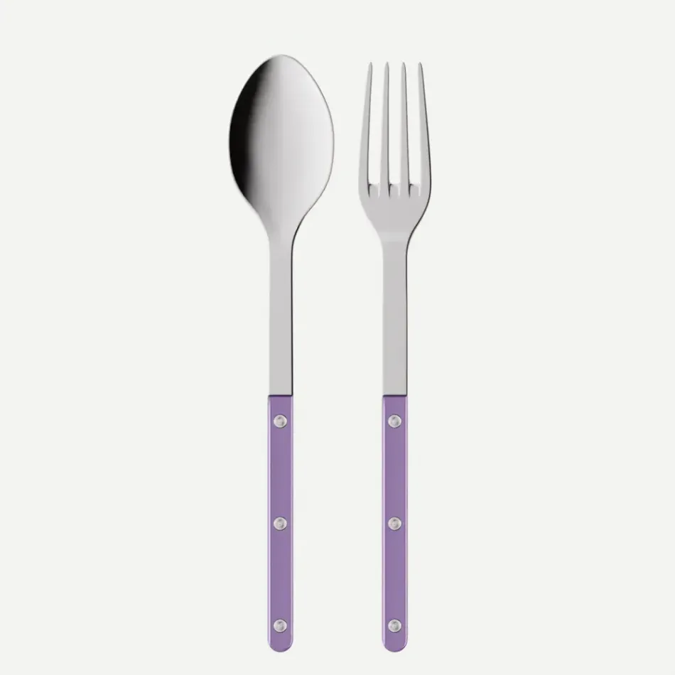 Bistrot Pearly Purple Serving Set 10"1/4