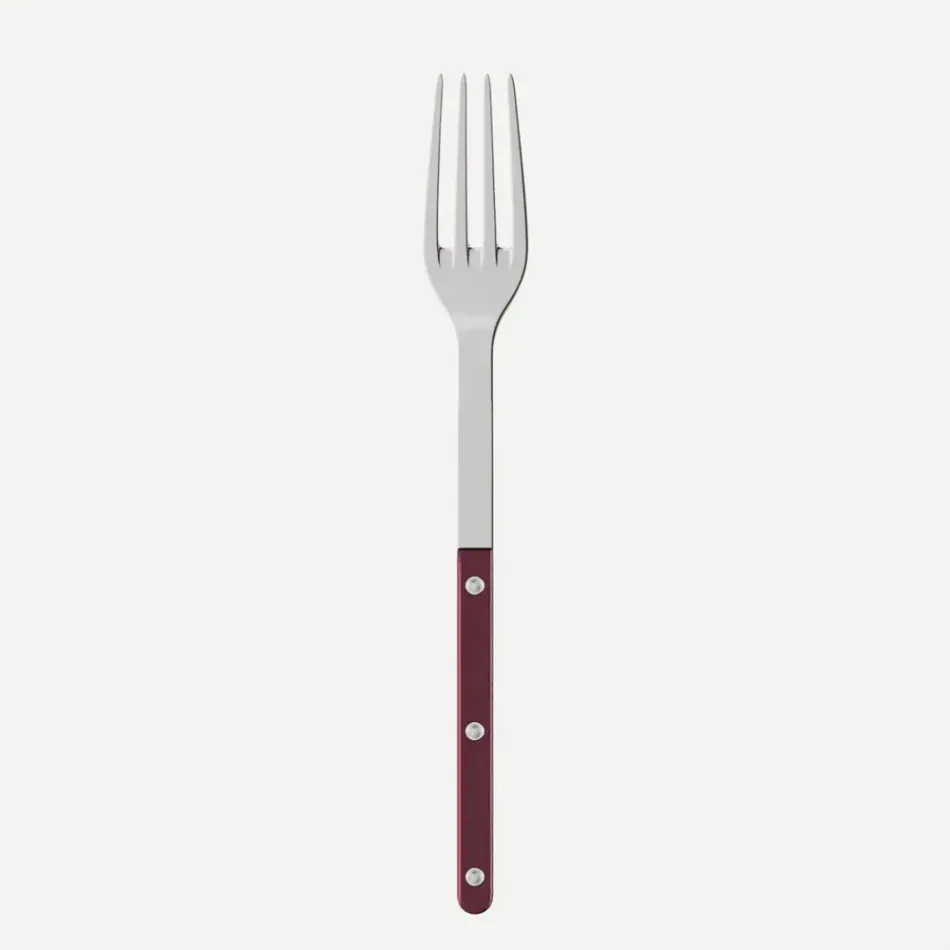 Bistrot Pearly Aubergine Serving Fork 10"1/4
