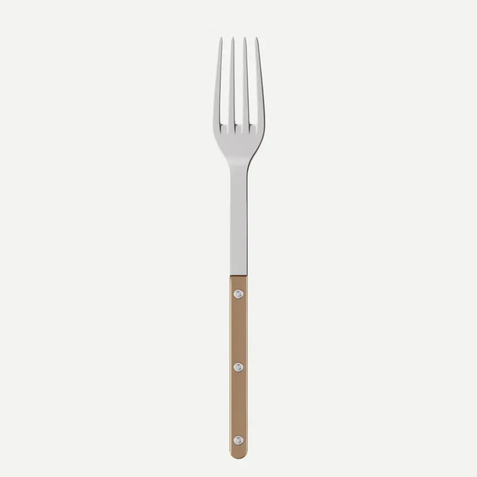 Bistrot Pearly Caramel Serving Fork 10"1/4