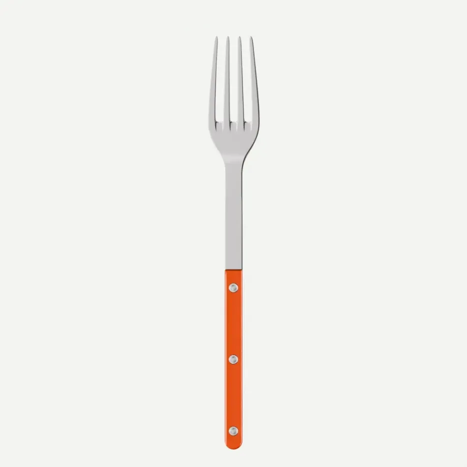 Bistrot Pearly Orange Serving Fork 10"1/4