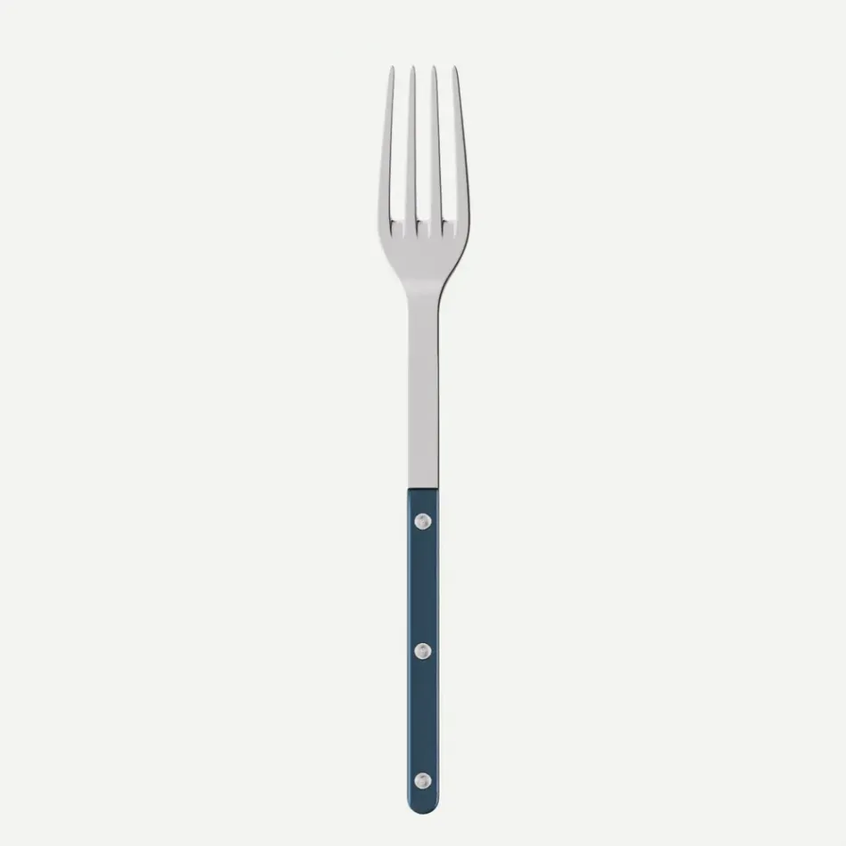 Bistrot Pearly Steel Blue Serving Fork 10"1/4