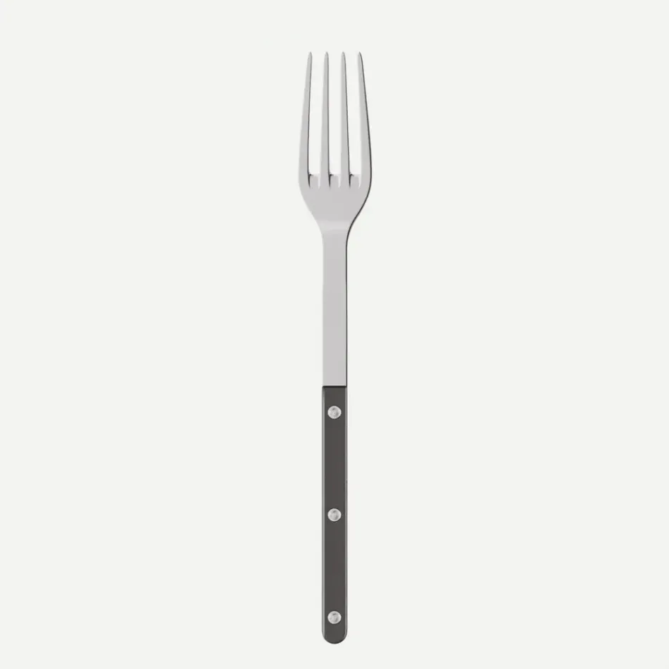 Bistrot Pearly Dark Grey Serving Fork 10"1/4