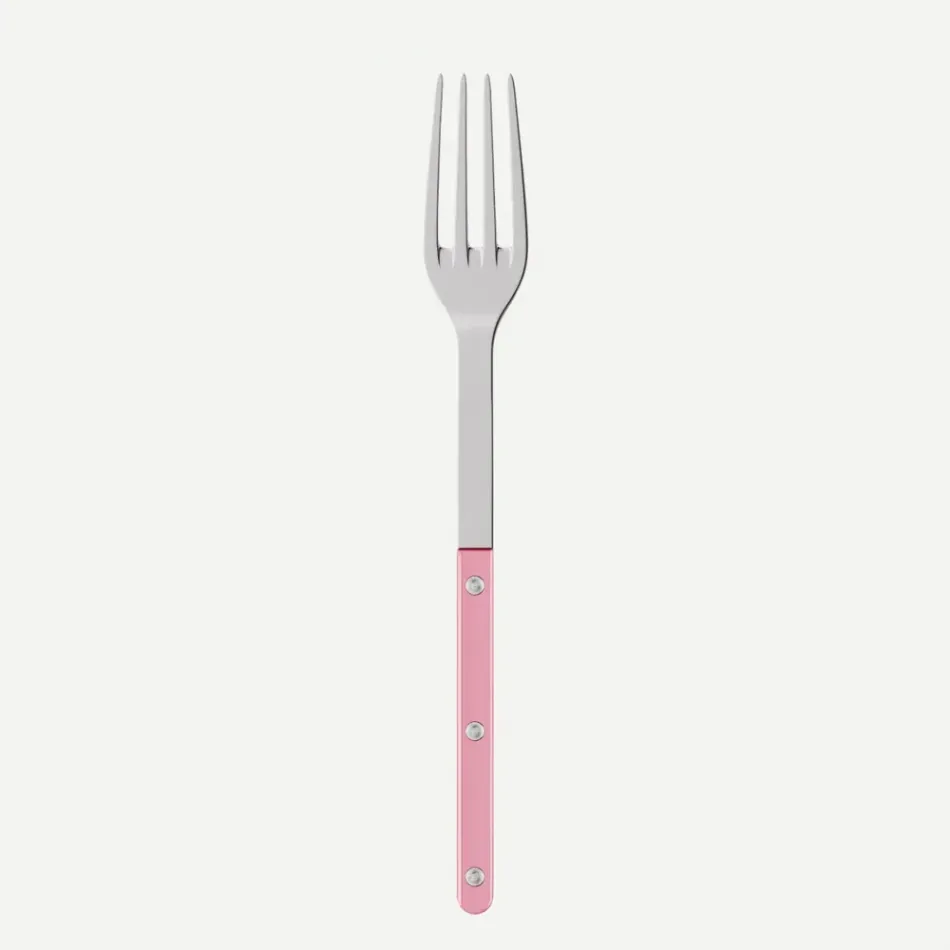 Bistrot Pearly Soft Pink Serving Fork 10"1/4