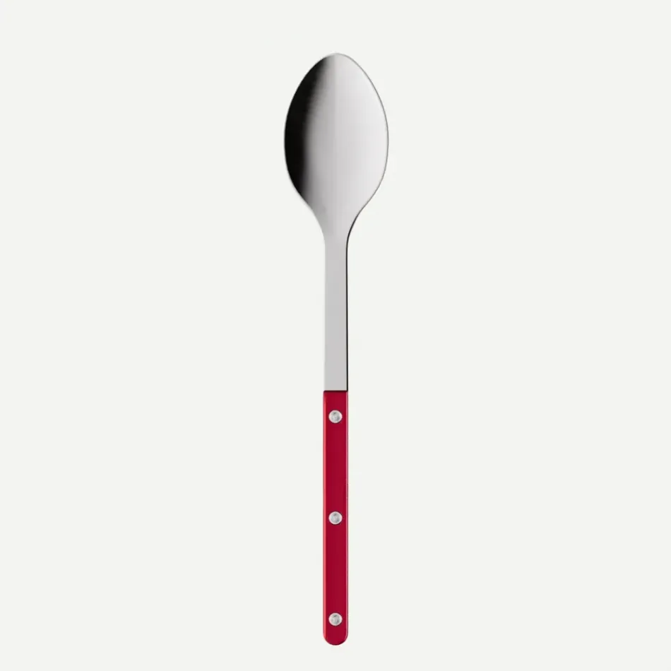 Bistrot Pearly Red Serving Spoon 10"1/4