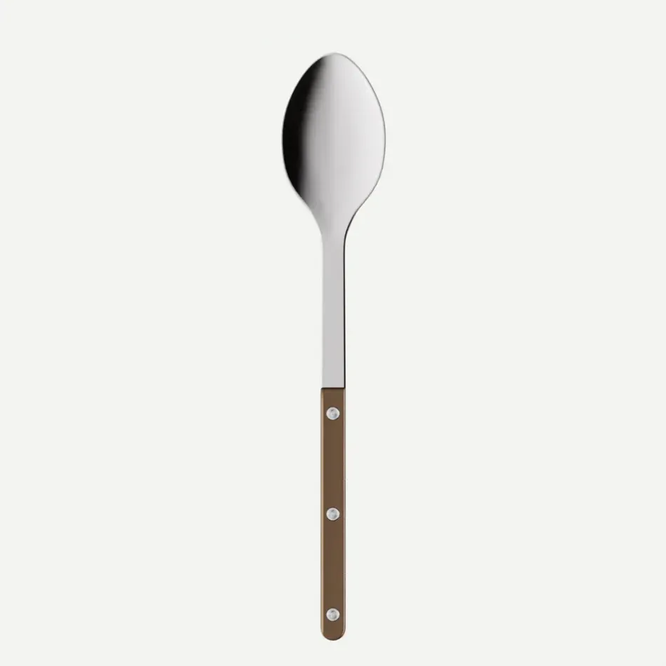 Bistrot Pearly Brown Serving Spoon 10"1/4