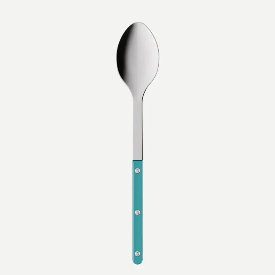 Bistrot Pearly Turquoise Serving Spoon 10"1/4