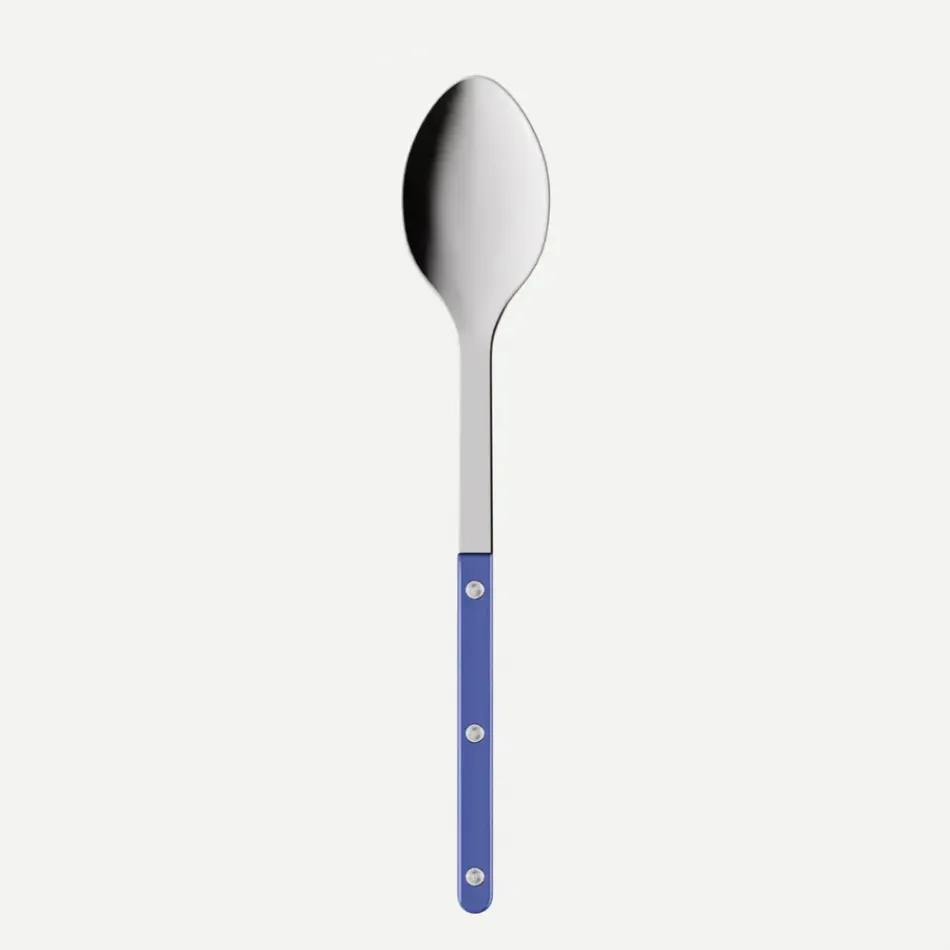 Bistrot Pearly Lapis Blue Serving Spoon 10"1/4