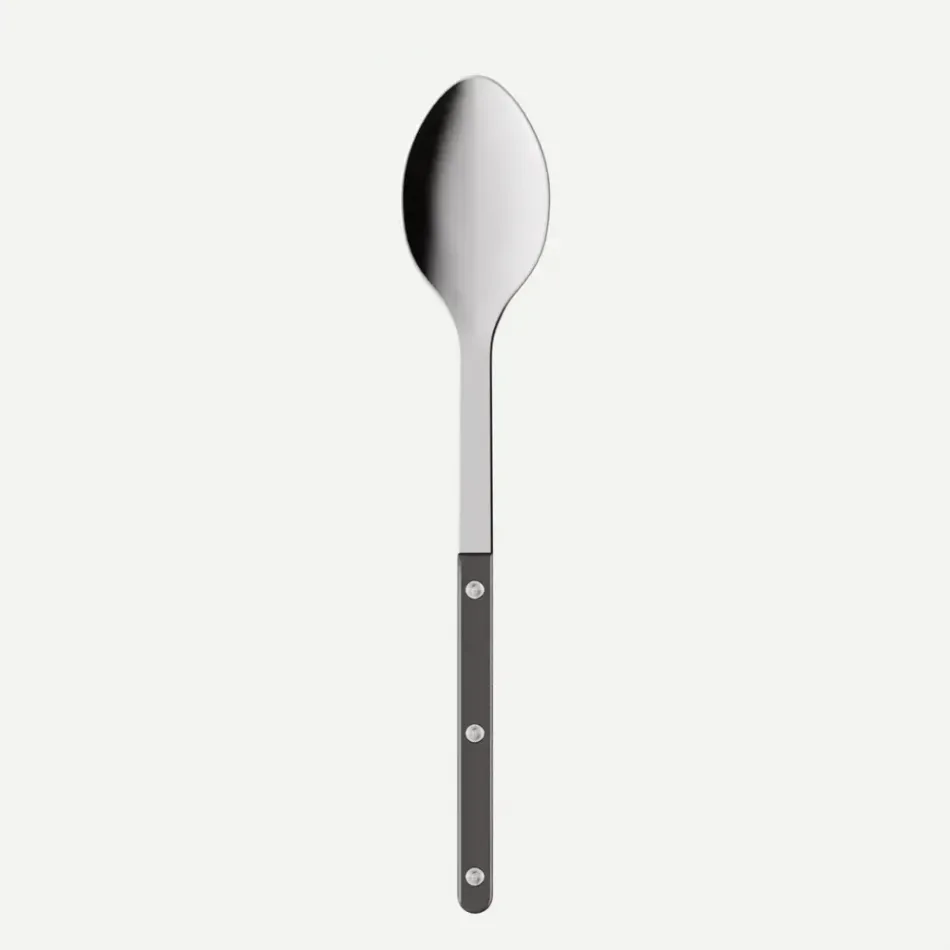 Bistrot Pearly Dark Grey Serving Spoon 10"1/4