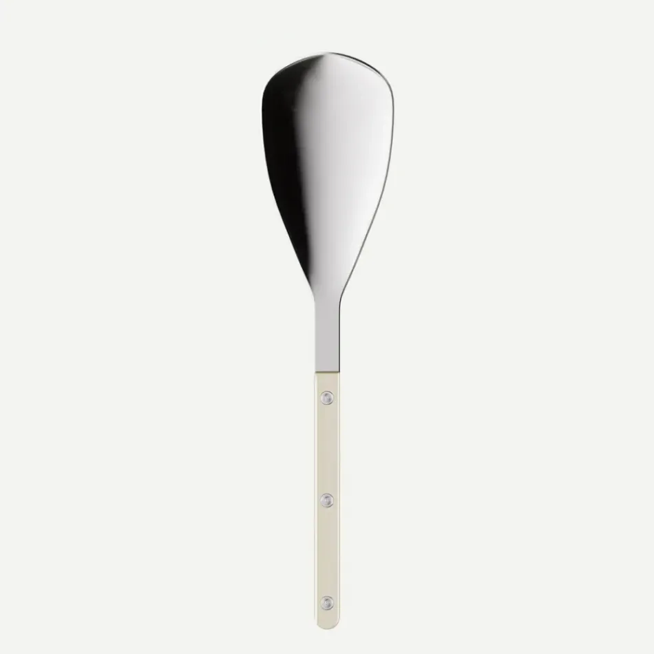 Bistrot Pearly Pearl Rice Spoon 10"1/4