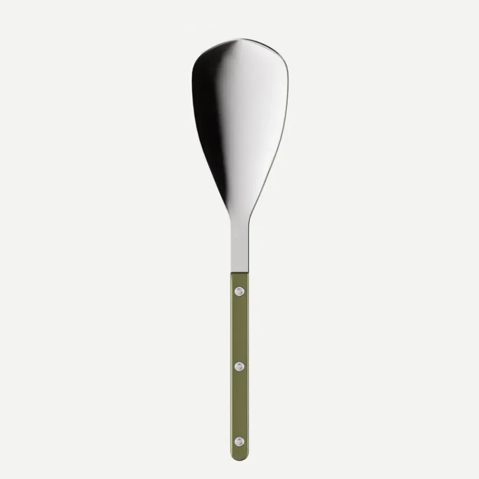 Bistrot Pearly Olive Rice Spoon 10"1/4
