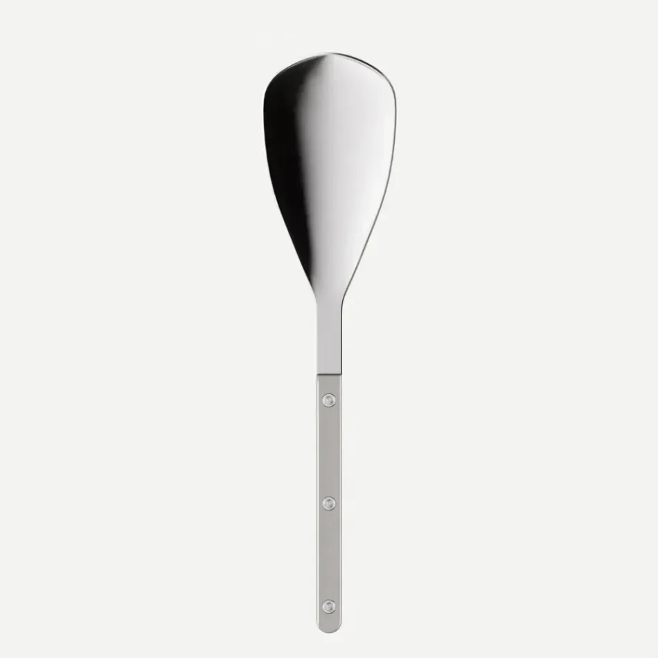Bistrot Pearly Grey Rice Spoon 10"1/4