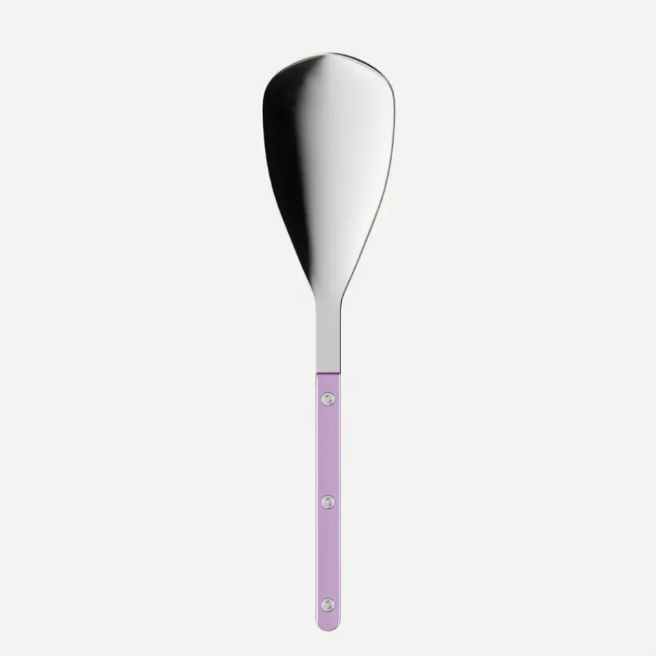 Bistrot Pearly Lilac Rice Spoon 10"1/4