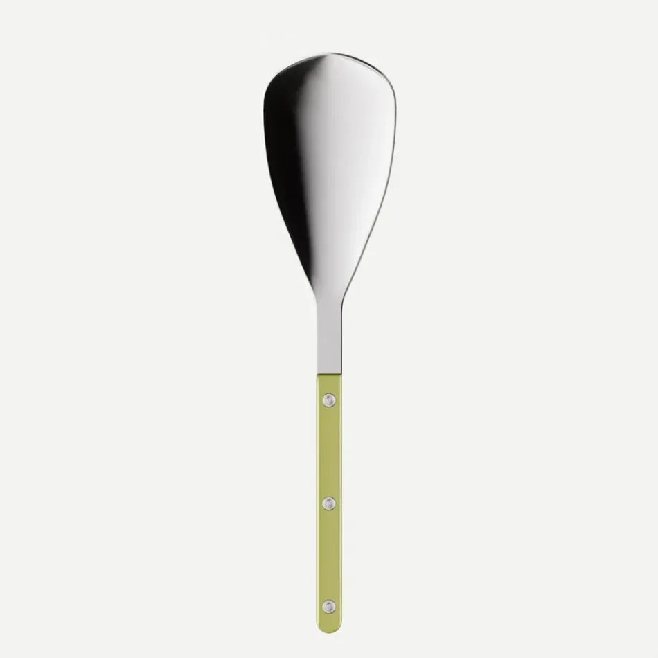 Bistrot Pearly Moss Rice Spoon 10"1/4