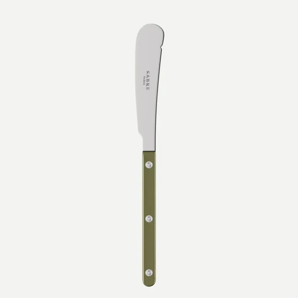 Bistrot Pearly Olive Butter Knife 7"3/4