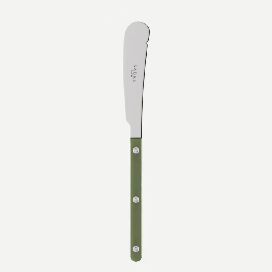 Bistrot Pearly Dark Green Butter Knife 7"3/4