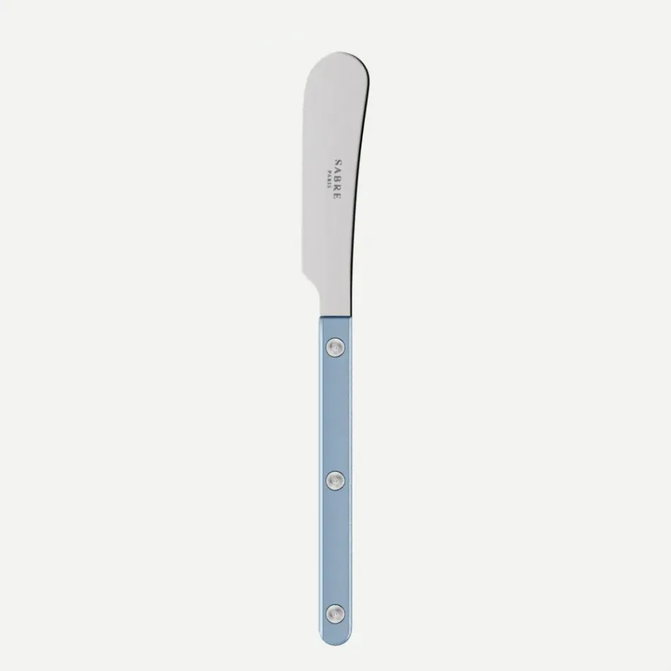 Bistrot Pearly Light Blue Butter Spreader 5"1/2