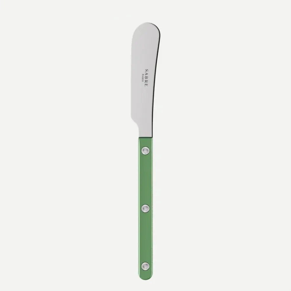Bistrot Pearly Garden Green Butter Spreader 5"1/2