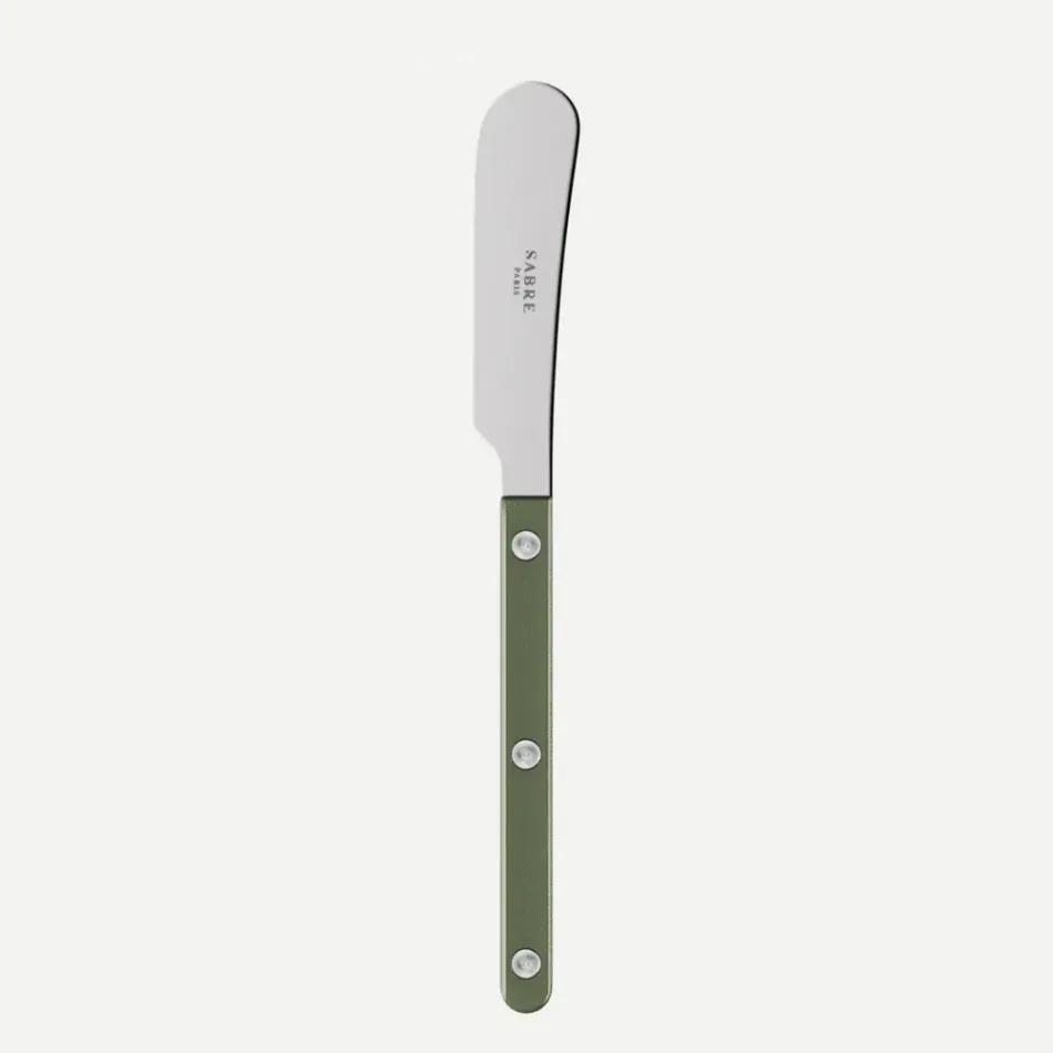 Bistrot Pearly Dark Green Butter Spreader 5"1/2