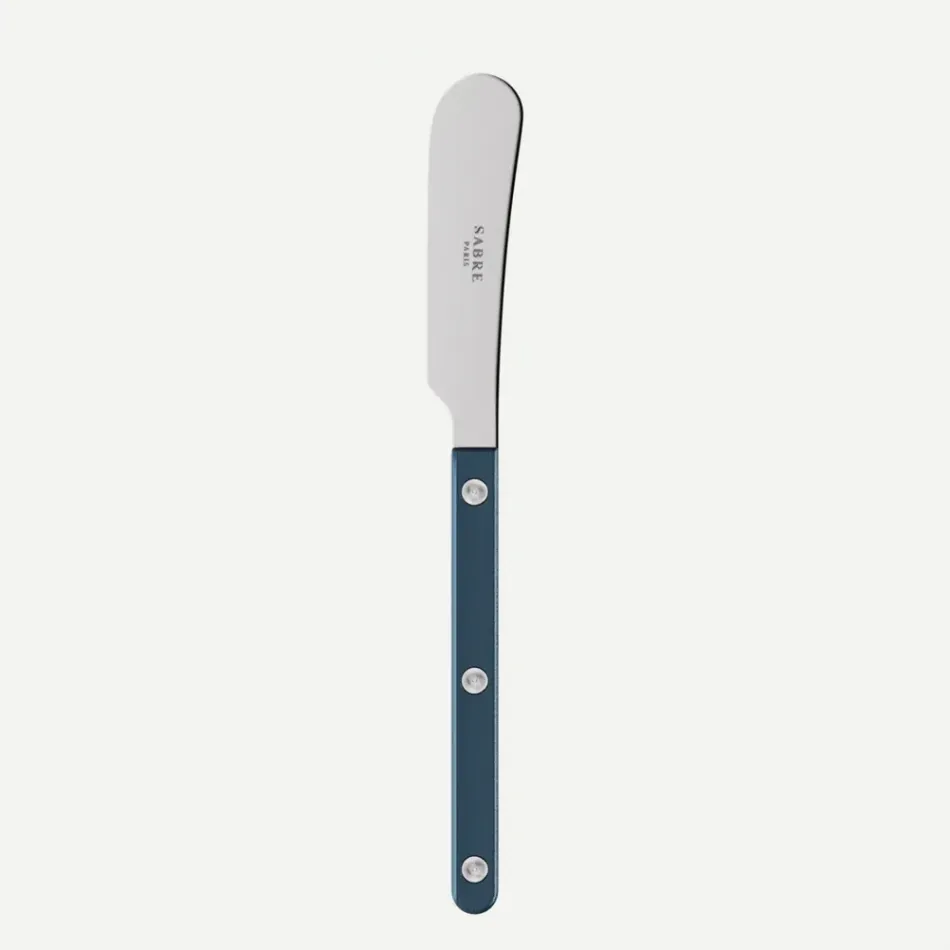 Bistrot Pearly Steel Blue Butter Spreader 5"1/2